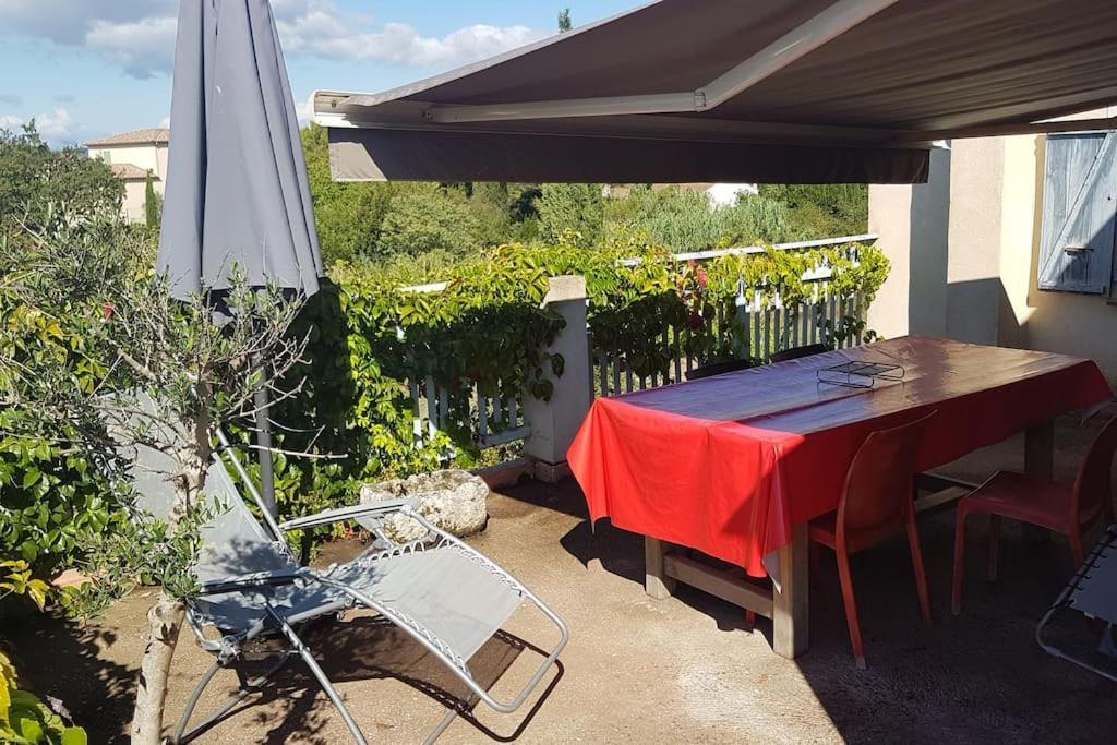 Appartamento Maison De Charme Avec Vue Sur La Vallee De La Ceze Saint-Gervais  Esterno foto