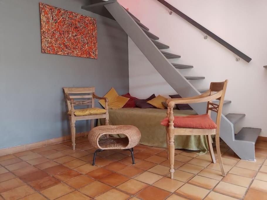 Appartamento Maison De Charme Avec Vue Sur La Vallee De La Ceze Saint-Gervais  Esterno foto